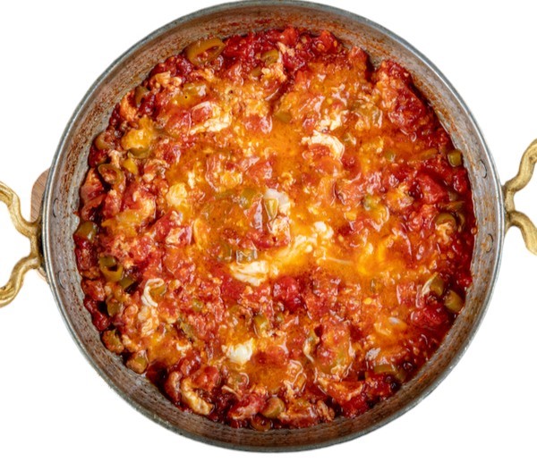 Menemen cu carne